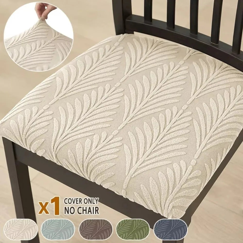Jacquard Dining Chair Seat Cover – Nordic Slipcover Chair Seat Cover Nixie