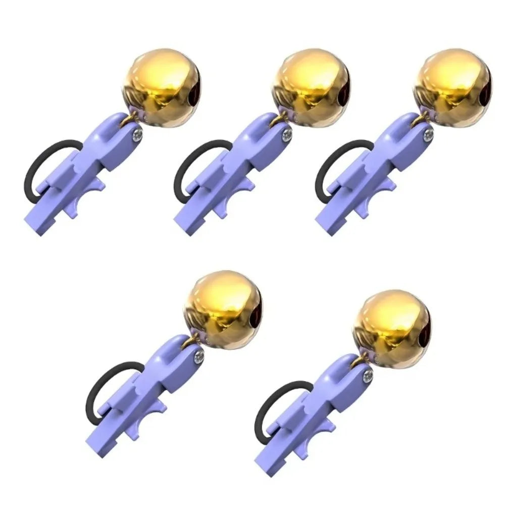 Fishing Bite Alarm Bell Clip-On Rod Tip Alert 1/3/5 Pack Fishing Bite Alarm Nixie 5PCS