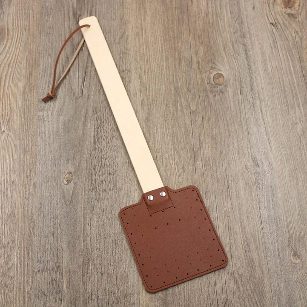 Manual Fly & Mosquito Swatter – Indoor & Outdoor Bug Swatter Fly Swatter Nixie Brown