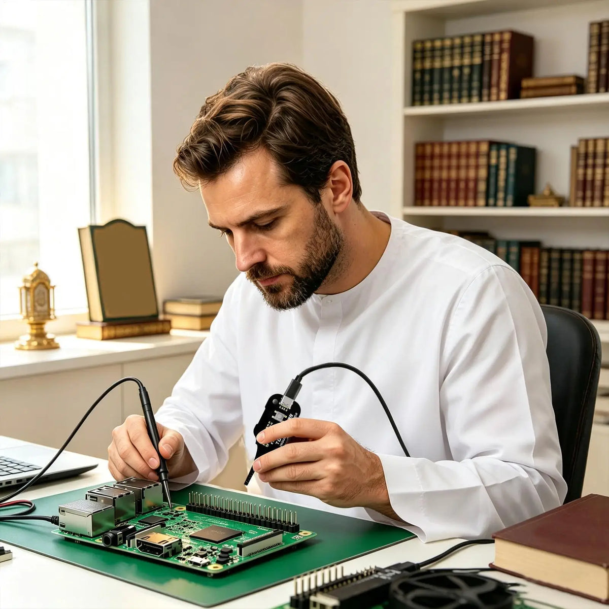 Portable Electromagnetic Inductance Tester for Motherboard Coil Inductance Tester Nixie