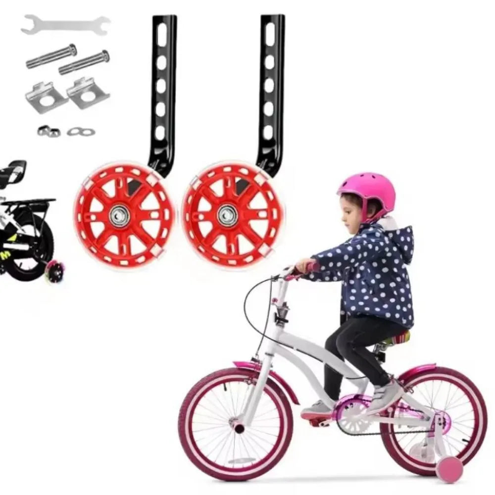 Kids Bike Training Wheels 12-20 Inch Heavy Duty Easy Install Bike Training Wheels Nixie