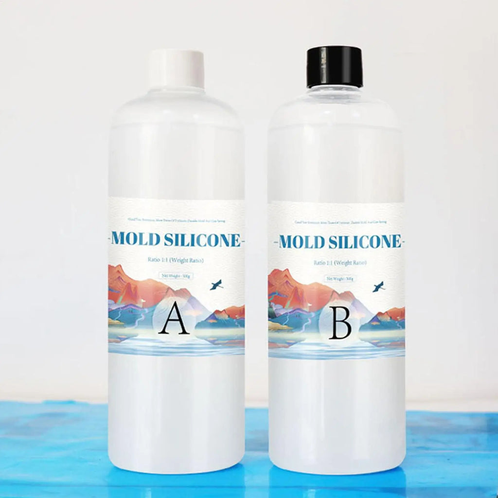 Liquid Silicone Mold Making Kit AB 1:1 – 200g/500g Odorless Silicone Mold Making Kit Nixie