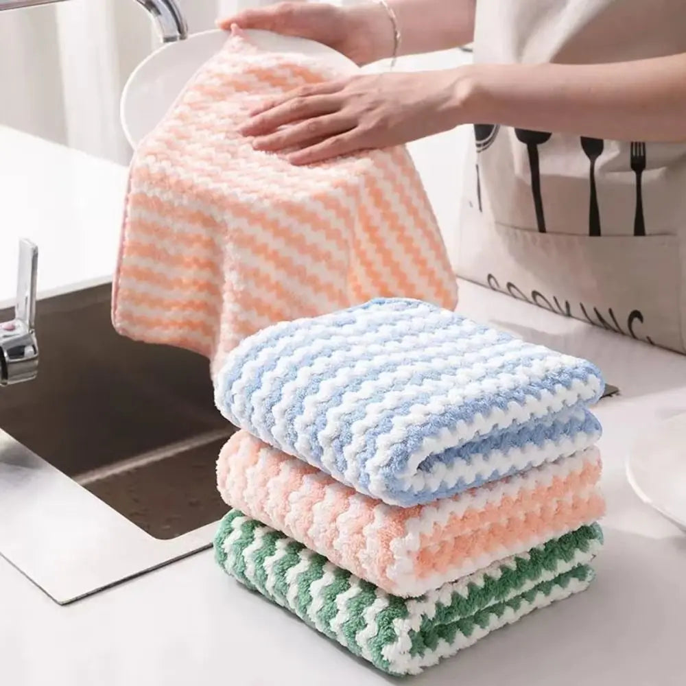 Coral Velvet Microfiber Cleaning Cloths 5/10/20 Pack Microfiber Cleaning Cloth Nixie