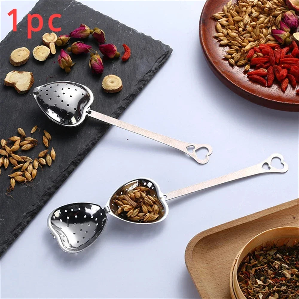 Heart Shaped Stainless Steel Tea Infuser | Fine Mesh Strainer