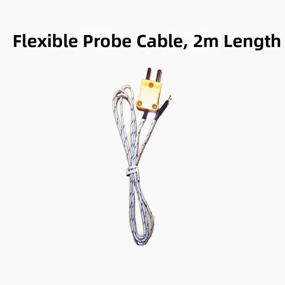 K-Type Fiberglass Thermocouple Probe TM902C -50°C–150°C Thermocouple Probe Sensor Nixie 2 meters