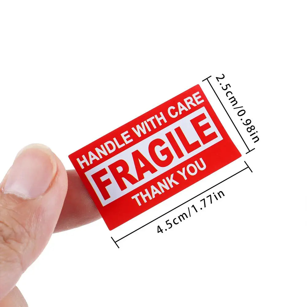 Fragile Handle With Care Warning Stickers 250pcs Roll Shipping Warning Stickers Nixie