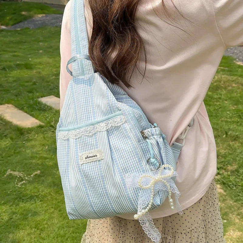 Nixie Sporty Chest Bag – Lightweight Crossbody Shoulder Bag Crossbody Chest Bag Nixie
