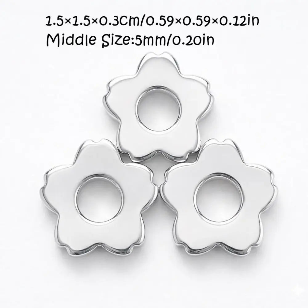 Stainless Steel Matcha Sifter Beads | Flower Shape, 3 or 4 Pc