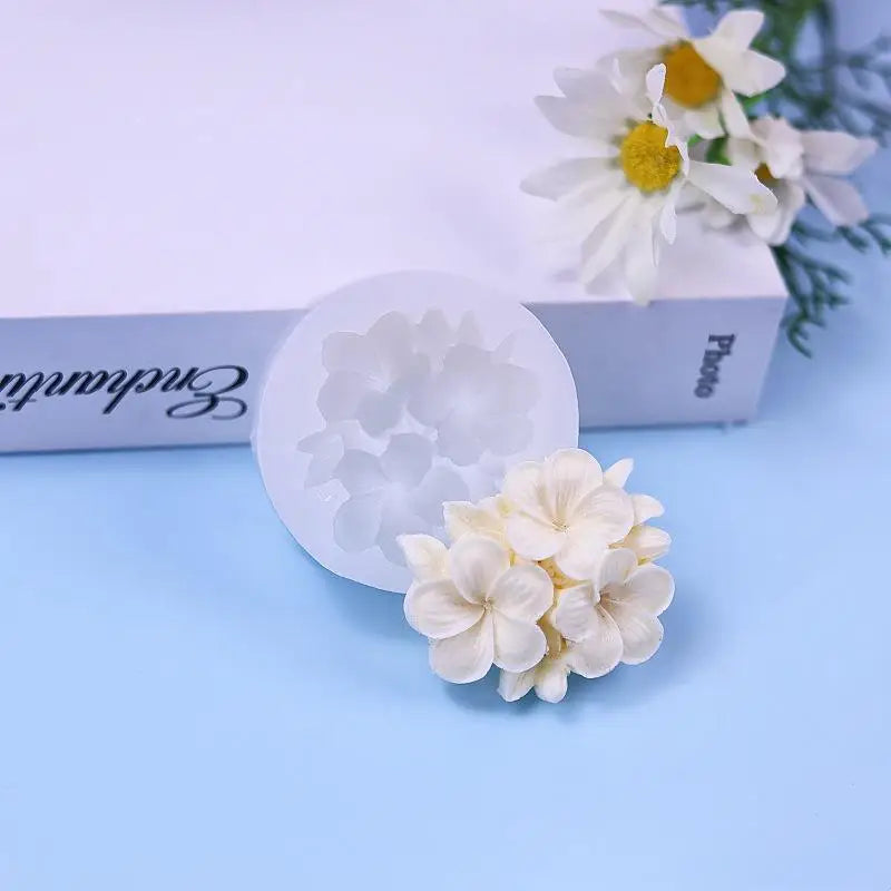 3D Carnation Flower Silicone Mold – Fondant, Chocolate & Cake Silicone Baking Mold Nixie