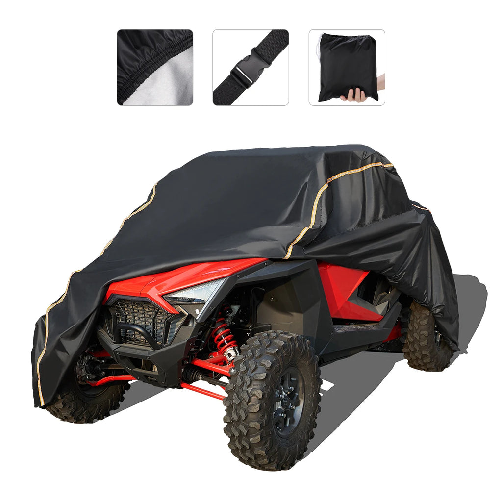 KEMIMOTO Heavy Duty UTV Cover for Polaris RZR & Can-Am UTV Cover Nixie
