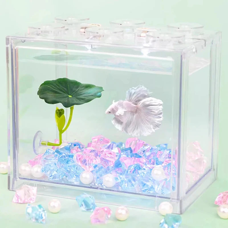 Betta Fish Leaf Hammock – Aquarium Suction Cup Decor