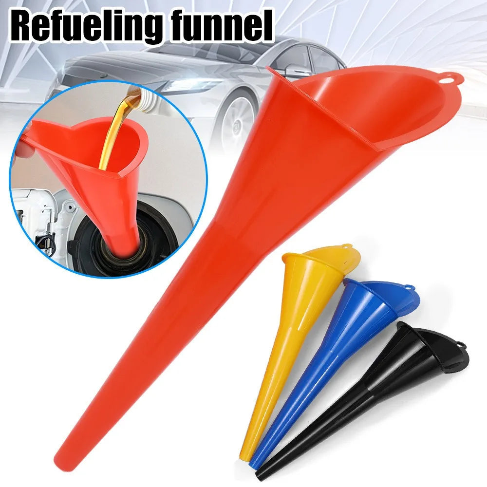 Heavy Duty Oil Funnel Long Handle for Car & Motorcycle – 1/3/5/10PCS Automotive Oil Funnel Nixie