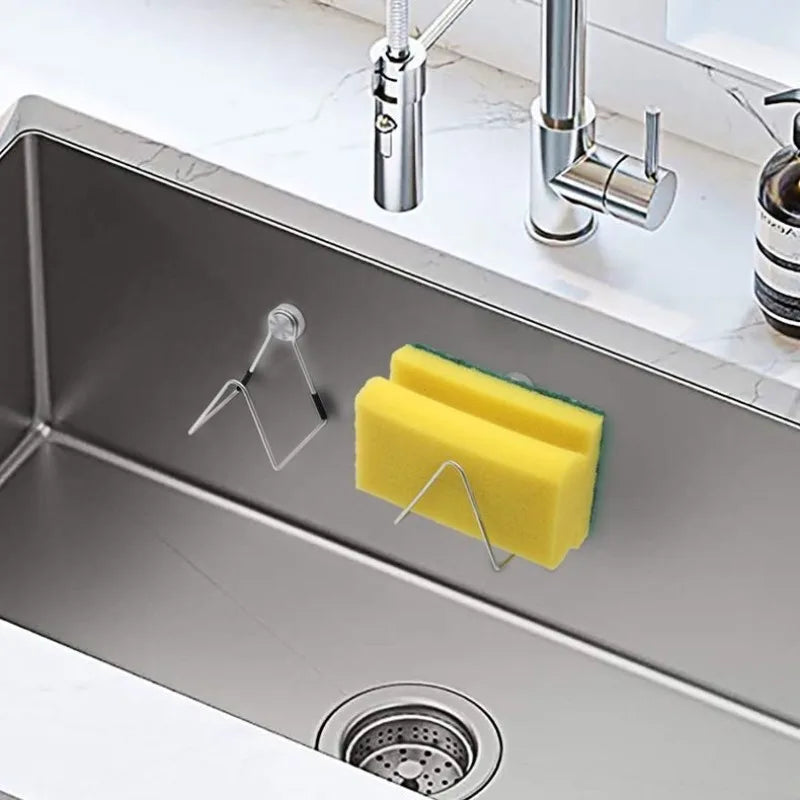 304 Stainless Steel Sponge Drain Rack – Magnetic Kitchen Shelf Kitchen Drain Rack Nixie