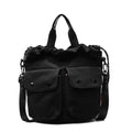 Minimalist Crossbody Bag – Women's Nylon Messenger Shoulder Bag Crossbody Shoulder Bag Nixie BB-1488 Black