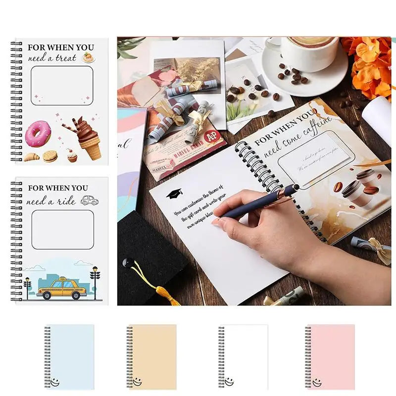 College Survival Gift Card Book | Graduation Cash Holder Gift Card Booklet Nixie