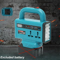 150W Lithium Battery Inverter DC 18V-21V to AC 220V + LED Light Power Inverter Nixie Default Title