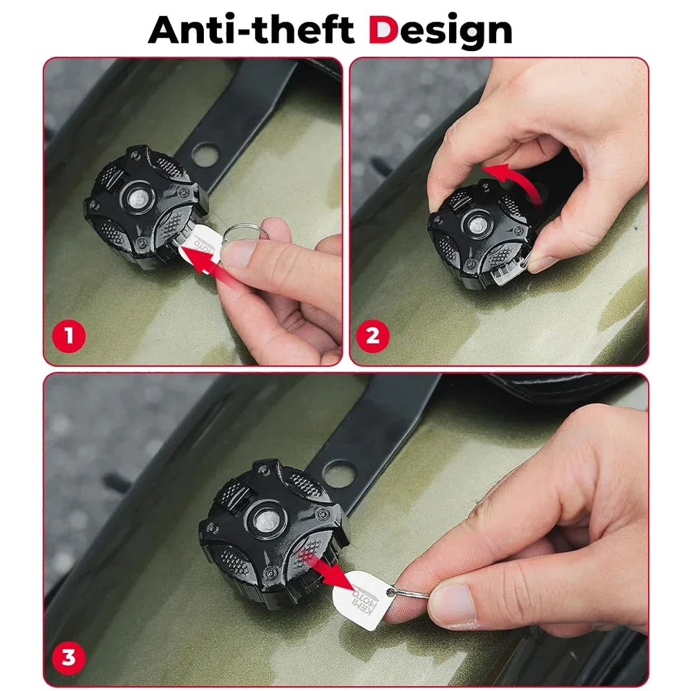 Anti-Theft Motorcycle Seat Bolt for Harley Sportster Touring Glide Motorcycle Seat Bolt Nixie
