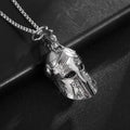 Retro Motorcycle Guardian Bell Roman Warrior Helmet Charm Pendant Motorcycle Bell Pendant Nixie Default Title