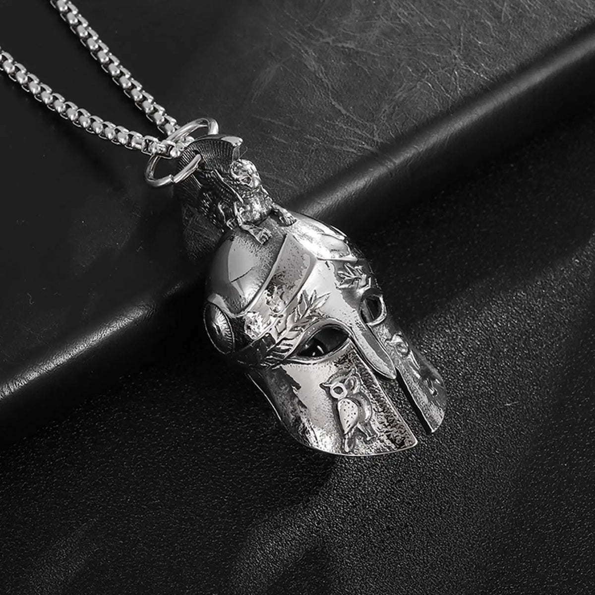 Retro Motorcycle Guardian Bell Roman Warrior Helmet Charm Pendant Motorcycle Bell Pendant Nixie Default Title