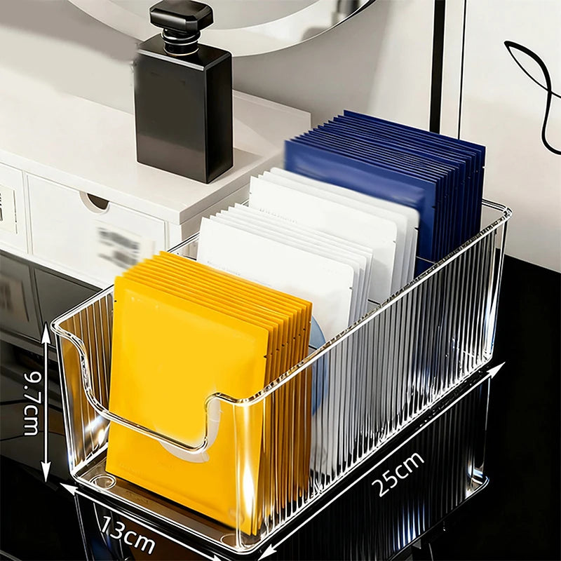 Cosmetic Storage Box – Face Mask, Skincare & Perfume Organizer Cosmetic Storage Box Nixie A