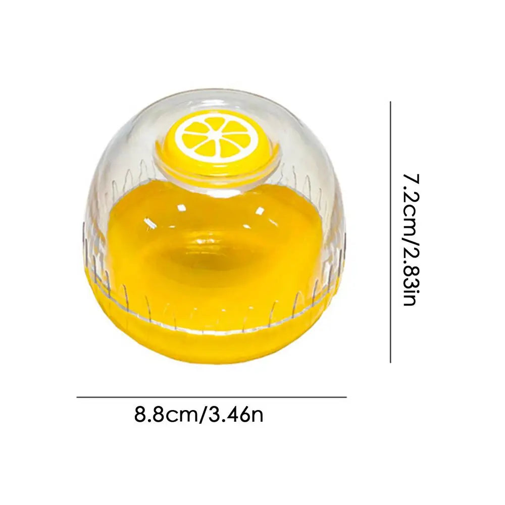 Airtight Fruit Storage Container with Lid | Food-Grade PP Food Storage Container Nixie Lemon
