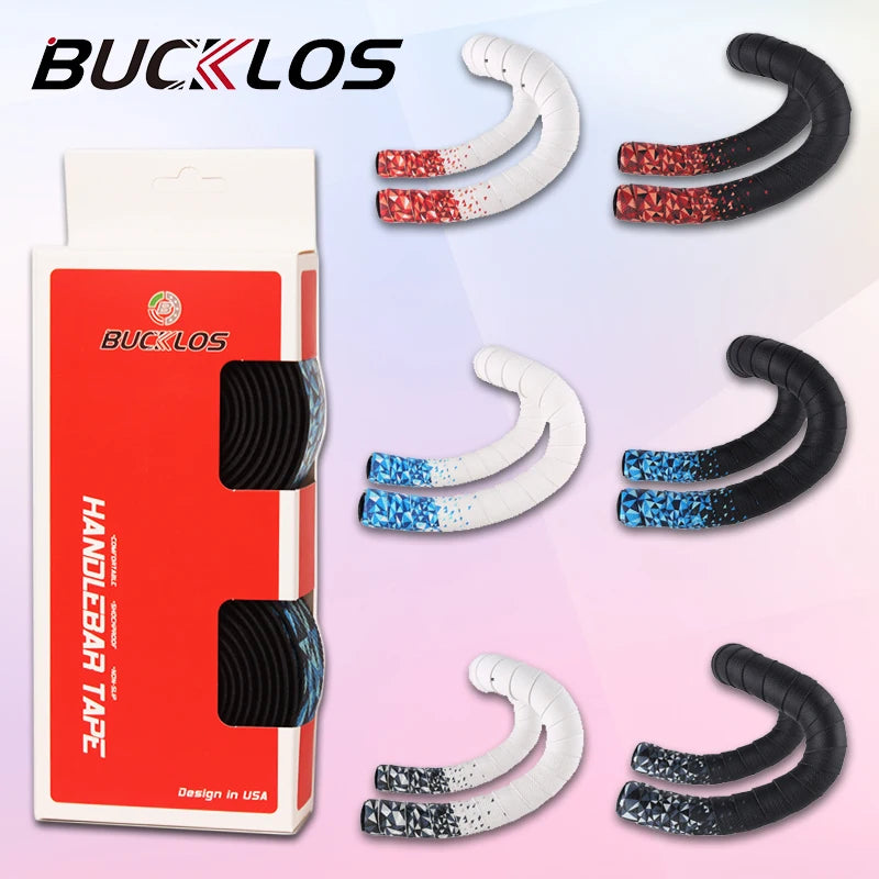 BUCKLOS EVA Road Bike Handlebar Tape – Anti-Slip Cycling Wrap Bike Handlebar Tape Nixie