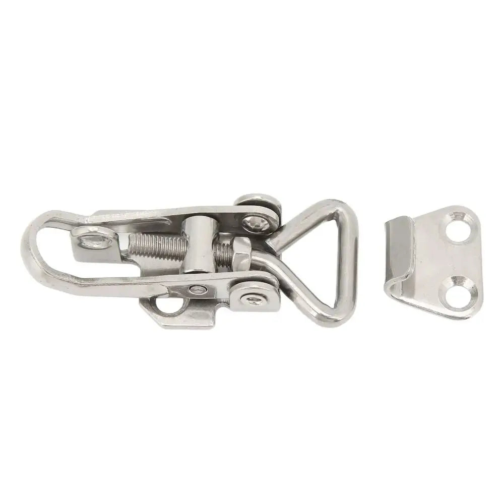 304 Stainless Steel Marine Latch Quick Clamp Deck Hasp Lock Marine Hasp Latch Nixie