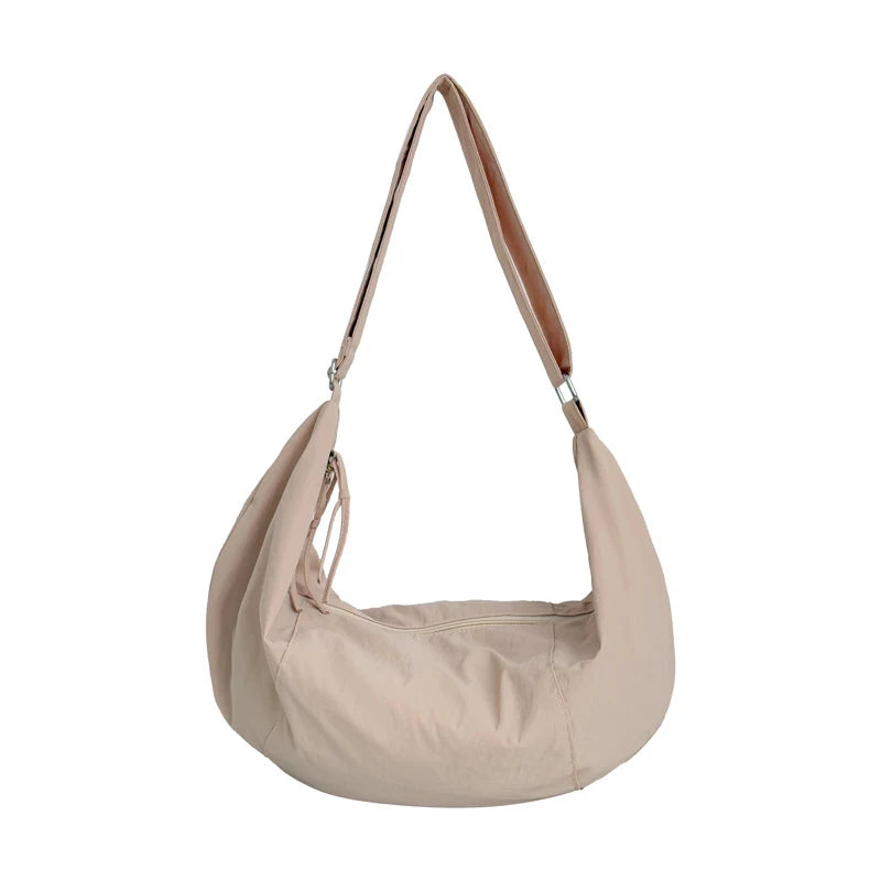 Women's Large Capacity Nylon Crossbody Hobo Bag | Nixie Crossbody Shoulder Bag Nixie