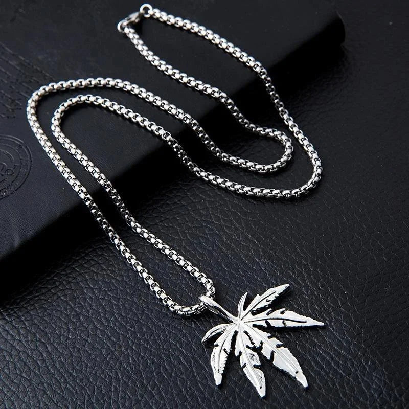Unisex Stainless Steel Retro Pendant Necklace | Sweater Chain Pendant Necklace Nixie