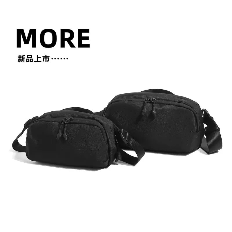 Men's Lightweight Crossbody Chest Bag – Minimalist Nylon Pouch Crossbody Chest Bag Nixie