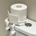 3D Printed Toilet Paper Holder – Freestanding Bathroom Stand Toilet Paper Holder Nixie White