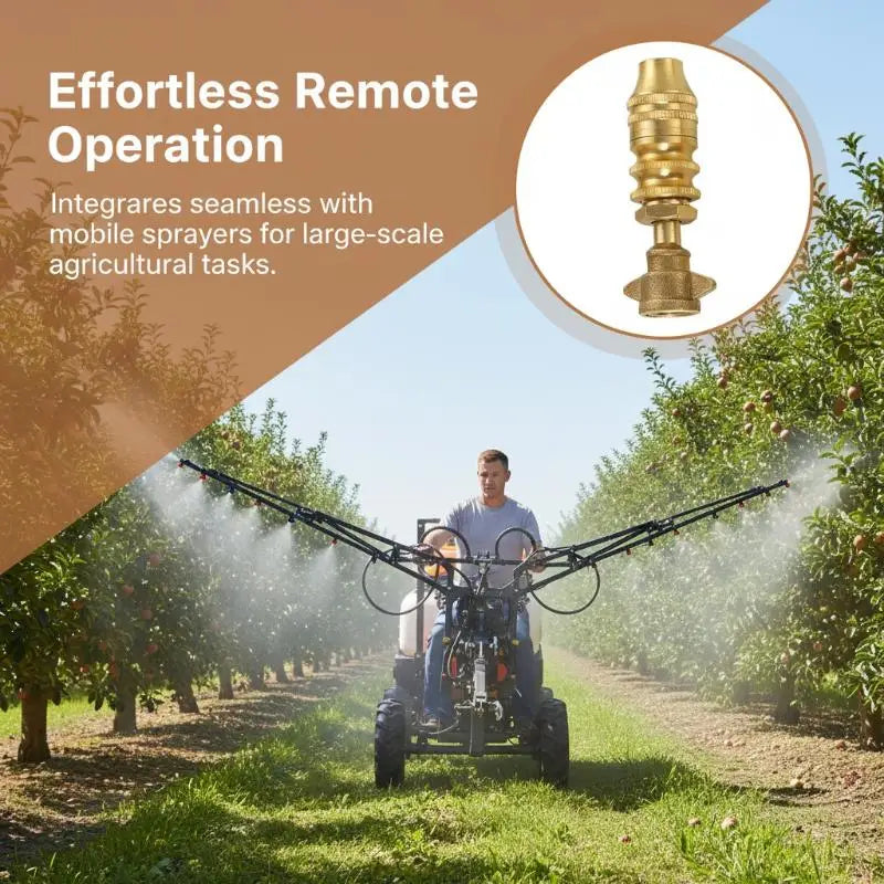 Brass Adjustable Mist & Jet Spray Nozzle for Electric Sprayers