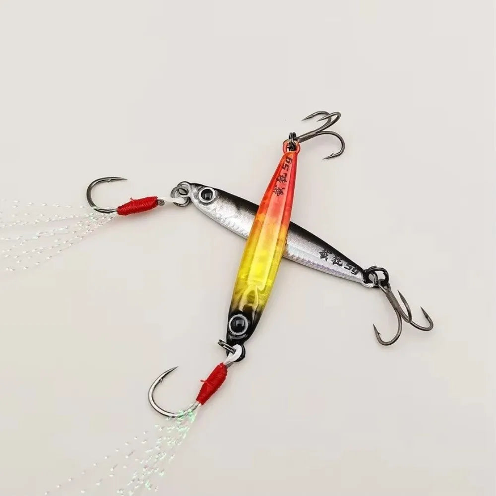 Mini VIB Fishing Lure 3g & 5g Metal Iron Plate Bionic Bait Fishing Lure Nixie