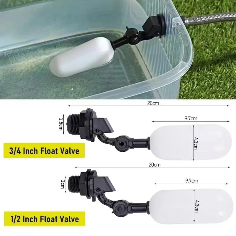 Plastic Float Ball Valve – Auto Fill Water Level Control Float Ball Valve Nixie B