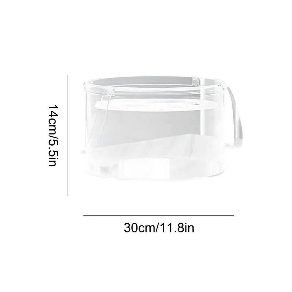 Clear Foldable Wash Basin for Travel, Camping & Kitchen Foldable Wash Basin Nixie 10L