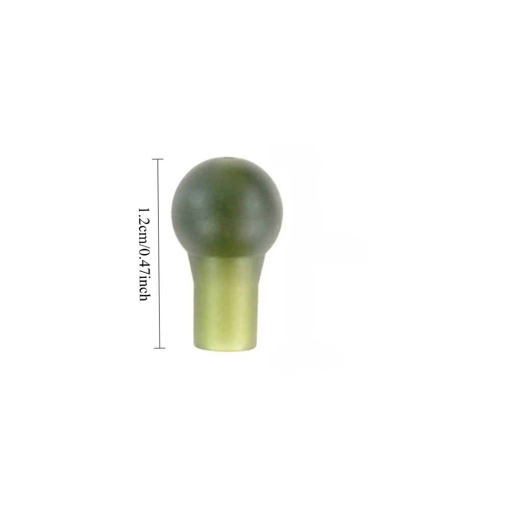 20pcs Rubber Buffer Balls 5.5g Carp Fishing Terminal Tackle Fishing Terminal Tackle Nixie
