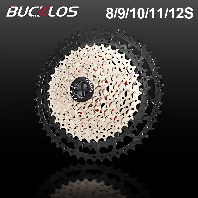 BUCKLOS 8-12 Speed Bike Cassette 36T-52T Shimano HG MTB Freewheel Bike Cassette Freewheel Nixie