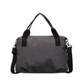 Large Nylon Crossbody Shoulder Bag – Unisex Work Tote Crossbody Shoulder Bag Nixie Gray