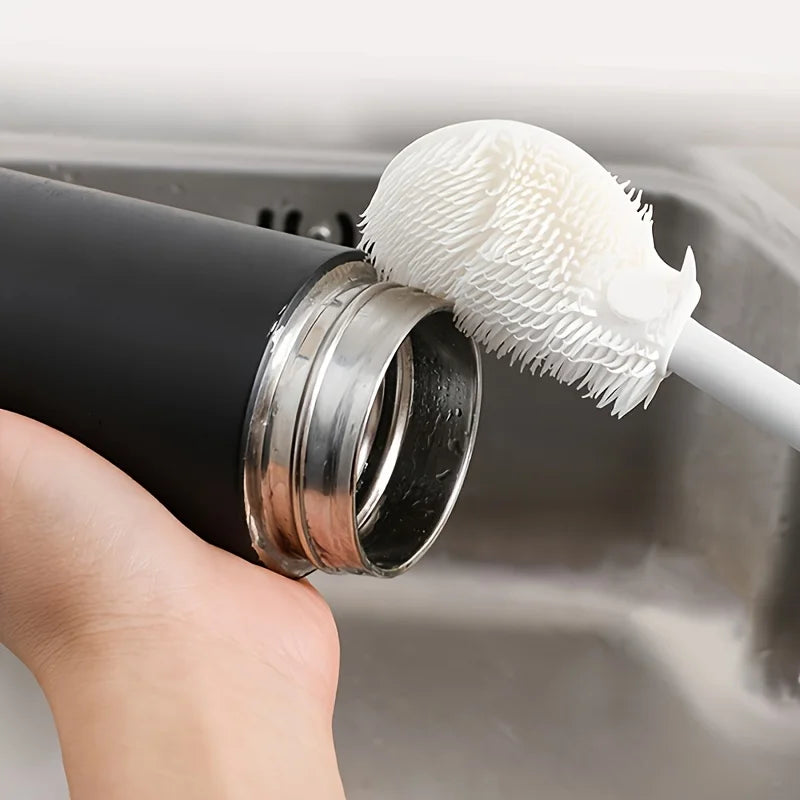 Long-Handle Bottle Brush for Water Bottles & Travel Mugs Bottle Cleaning Brush Nixie