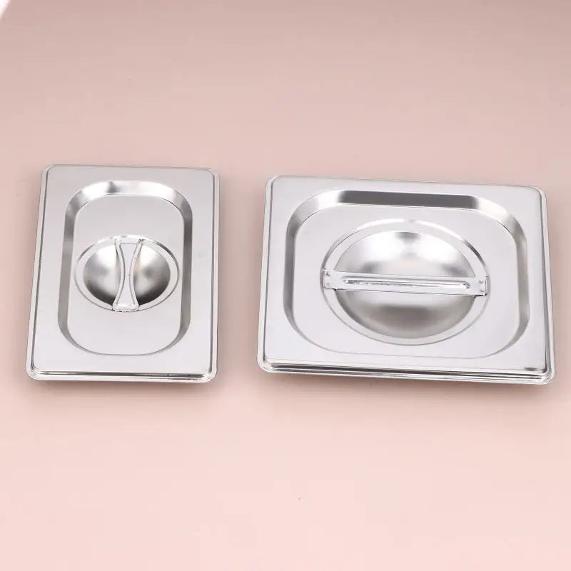 Stainless Steel Food Pan Lids – Steam Table Covers 1/9–1/1 Steam Table Pan Lid Nixie