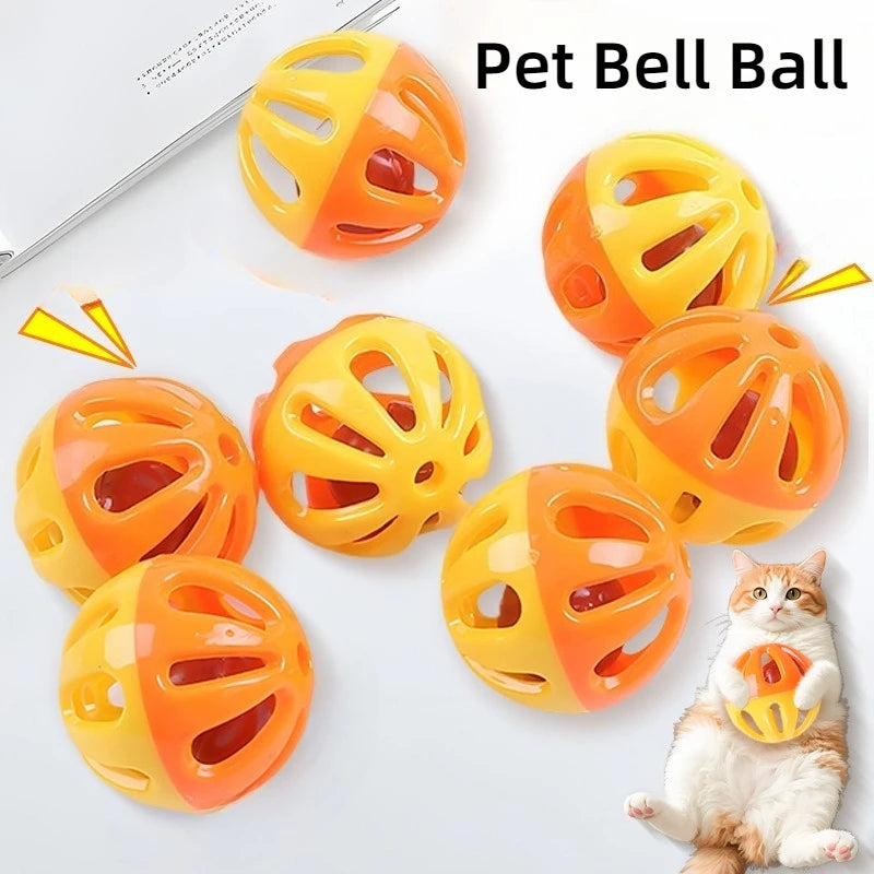 2pcs Jingle Bell Ball Interactive Cat Toy – Indoor & Outdoor Cat Ball Toy Nixie