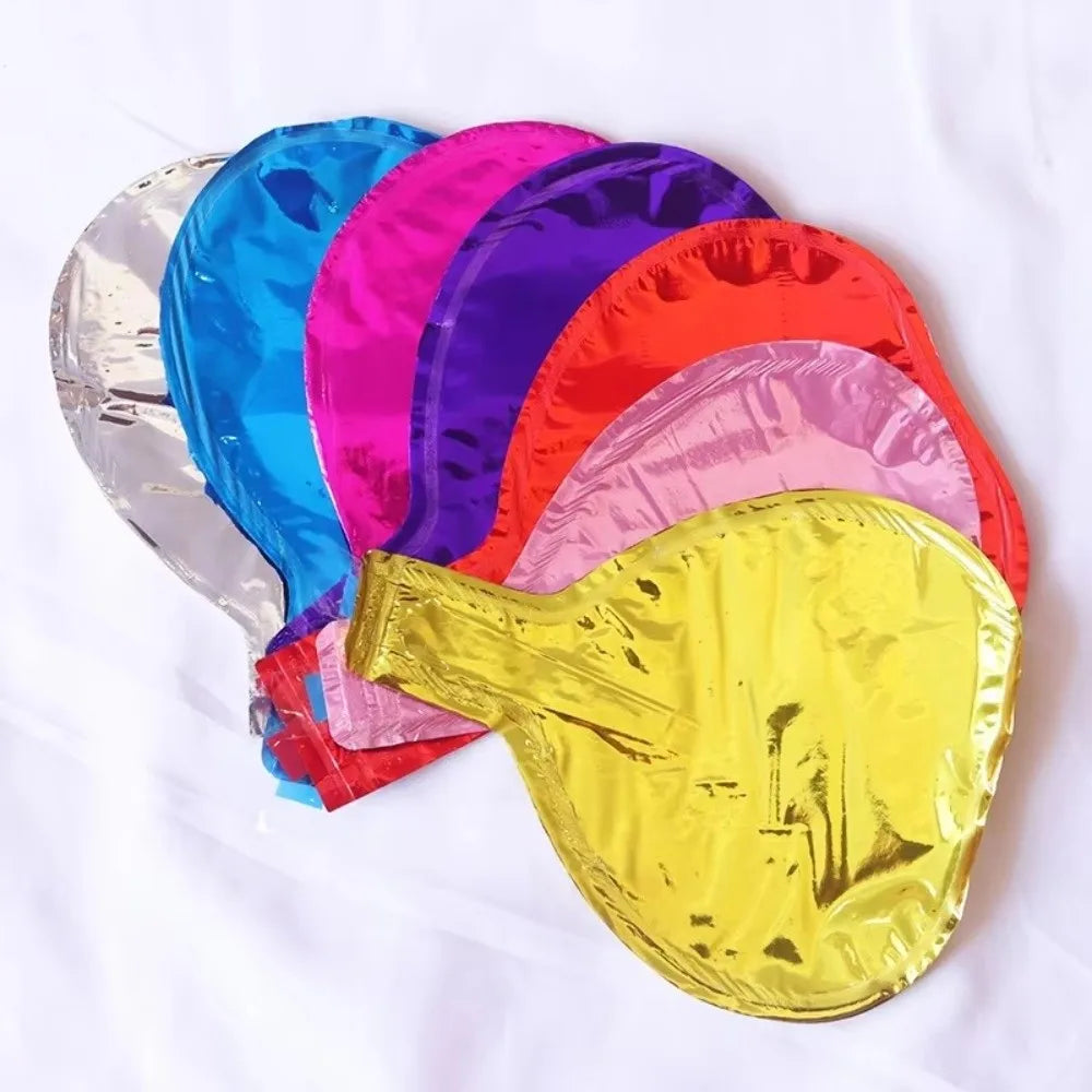 10pcs 5-Inch Heart Foil Balloons | Wedding & Party Décor Foil Party Balloons Nixie