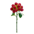 Raspberry Faux Berry Branches – Artificial Plant Décor Artificial Berry Branches Nixie 2-Red