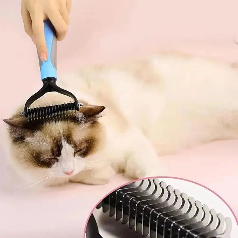 Professional Pet Deshedding Brush for Dogs & Cats Pet Grooming Brush Nixie