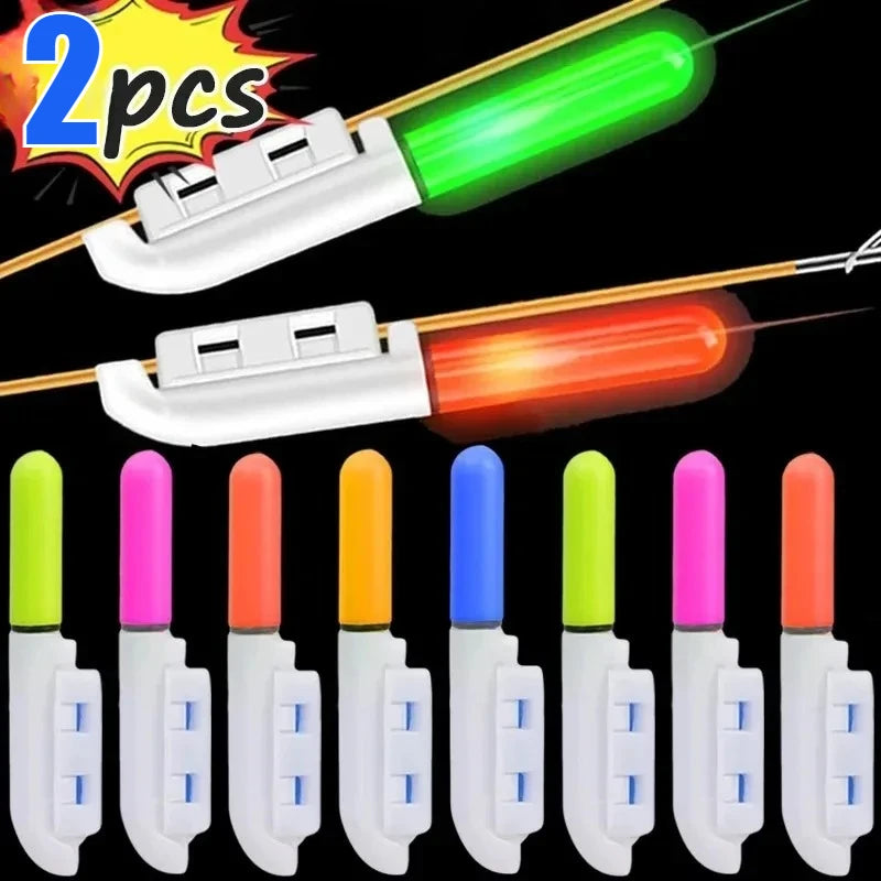 LED Fishing Rod Light Sticks – Waterproof Night Fishing Glow Fishing Rod Light Nixie