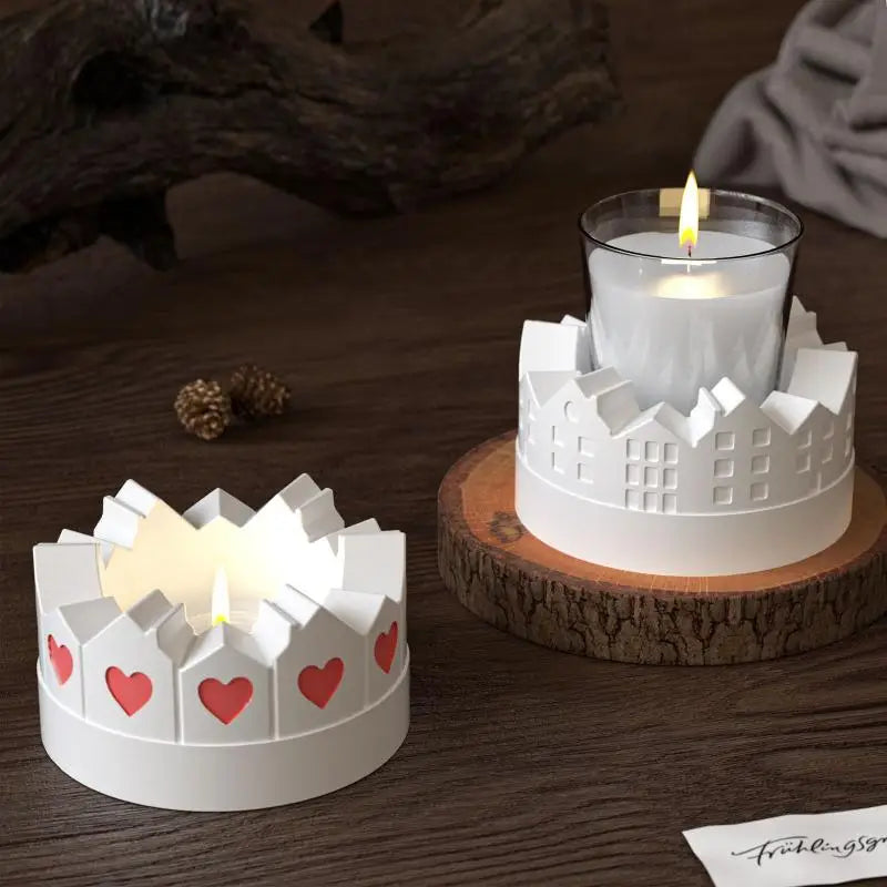 3D Castle Silicone Mold – DIY Candle, Resin & Gypsum Crafts Silicone Craft Mold Nixie