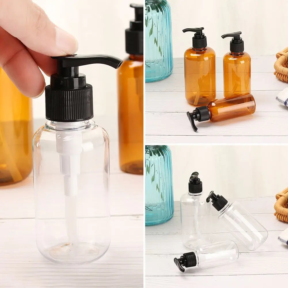 Plastic Liquid Pump Dispenser Bottle 100/200/300ml | Nixie
