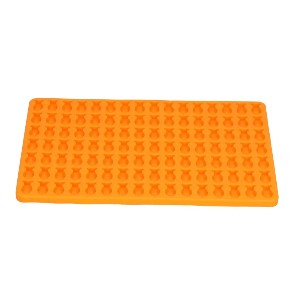 Silicone Fish Shape Dog Biscuit Mold – 112 Holes, Non-Stick Dog Treat Mold Nixie