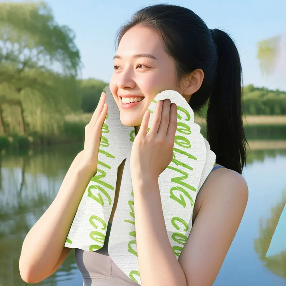 10-Pack Disposable Cooling Towels – Instant Chill Wipes Disposable Cooling Towel Nixie