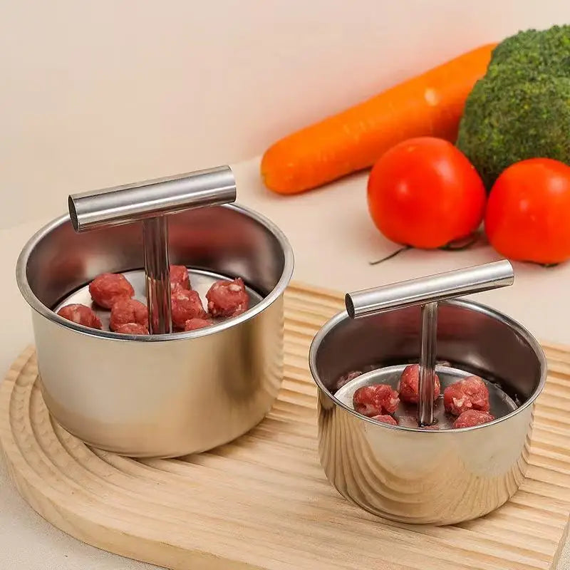 Stainless Steel Meatball Maker – Non-Slip, Dishwasher Safe Meatball Maker Tool Nixie